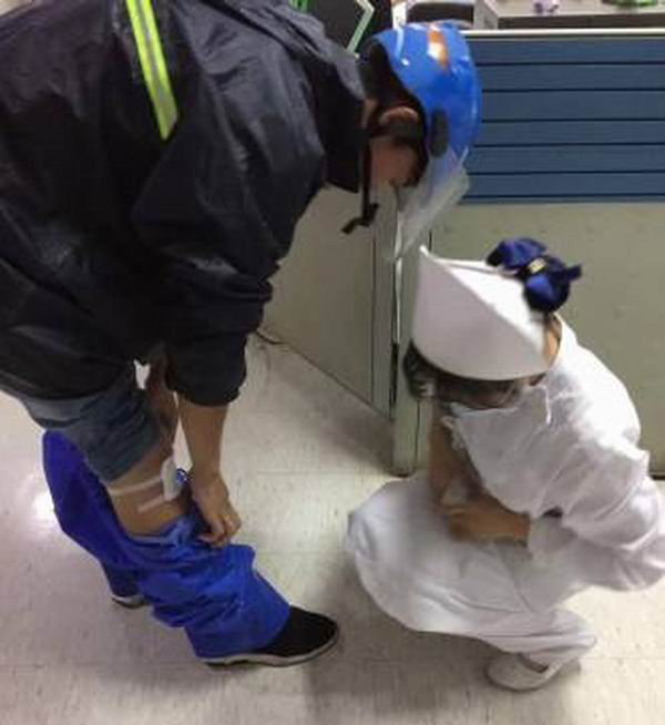 受伤外卖小哥遇到爱心护士：这是我送过最温暖的外卖！