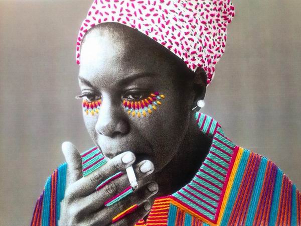 和孩子一起用“危险”的针，做又美又好玩的纸上刺绣