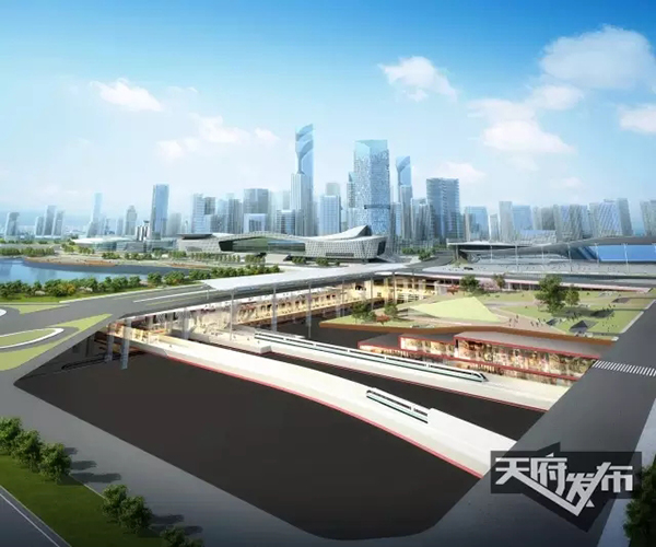 西部最大城市地铁综合交通枢纽12月30日主体完工