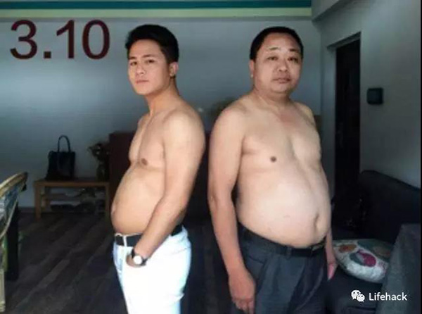 太励志！啤酒肚变6块腹肌，这一家子的减肥照刷爆朋友圈