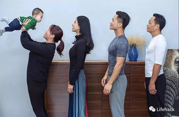 太励志！啤酒肚变6块腹肌，这一家子的减肥照刷爆朋友圈