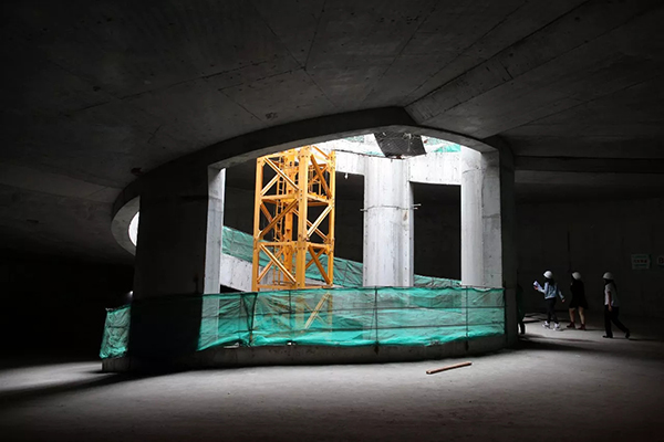 北京CBD地下在建一座城：深挖5层楼，直连地铁站