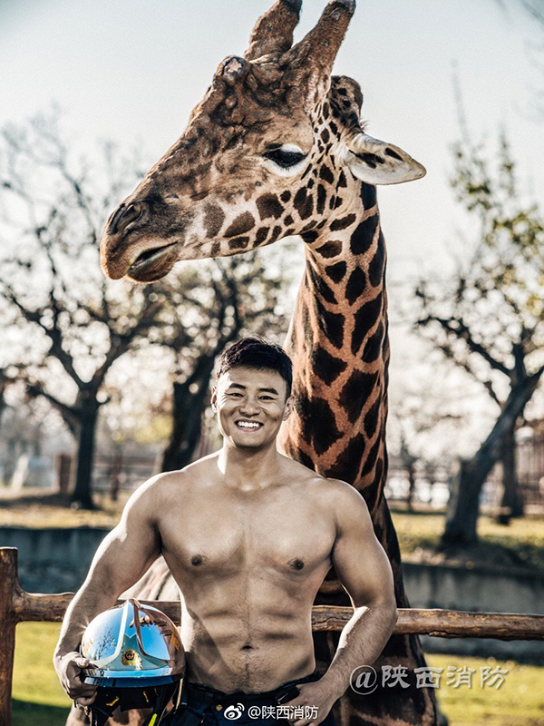 震撼！中国消防员台历发布，他们才是真正肌肉男神