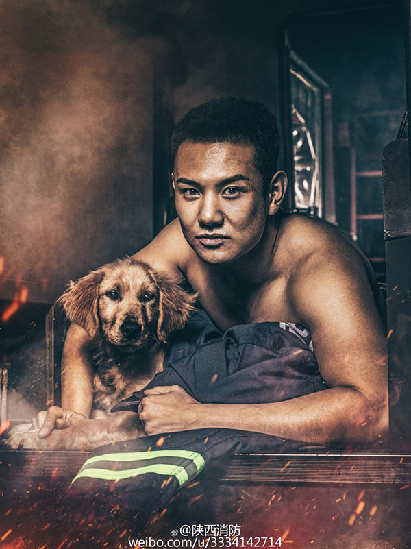 震撼！中国消防员台历发布，他们才是真正肌肉男神