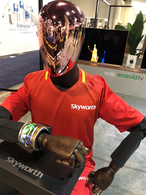 创维自主研发AI画质芯片，首秀拉斯维加斯