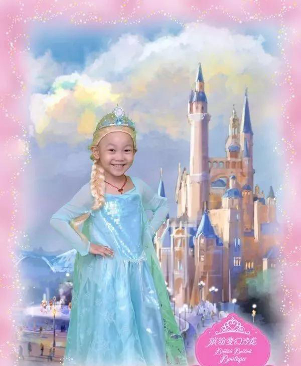 5岁的白血病小女孩实现了愿望见到“真正的”艾莎公主
