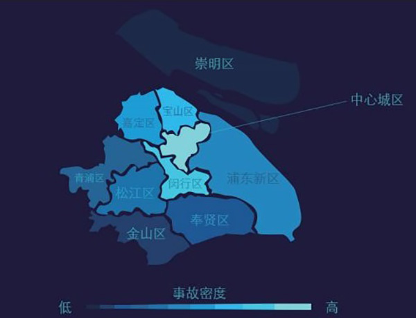 上海发布道路风险地图：早上8时事故最多，女司机出险率更高