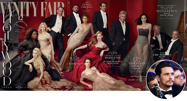 性丑闻还没完！弗兰科惨被杂志P图，艾弗莱克将缺席奥斯卡