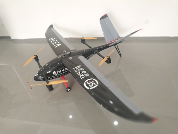 顺丰完成国内首次无人机后勤物资运输飞行