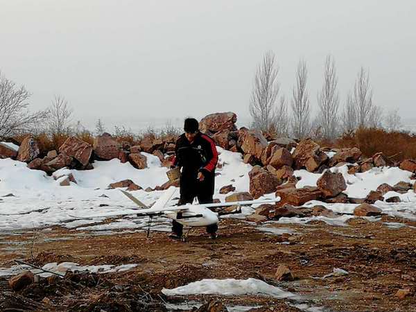 顺丰完成国内首次无人机后勤物资运输飞行