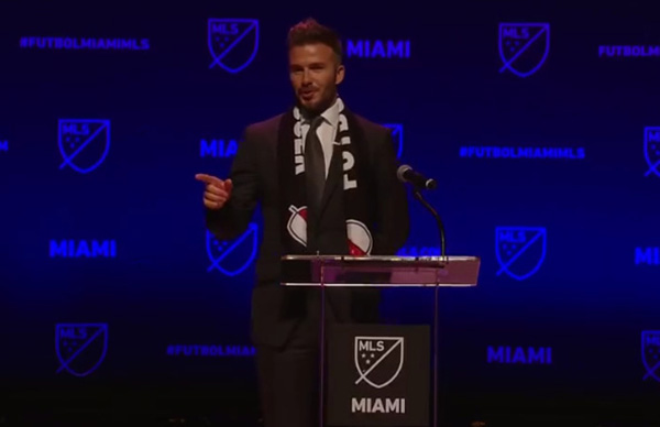 贝克汉姆有了自己的球队：蓄谋5年，签C罗伊布还是博尔特？