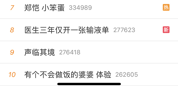新浪微博热搜榜恢复上线：增设“新时代”版块，支持话题置顶