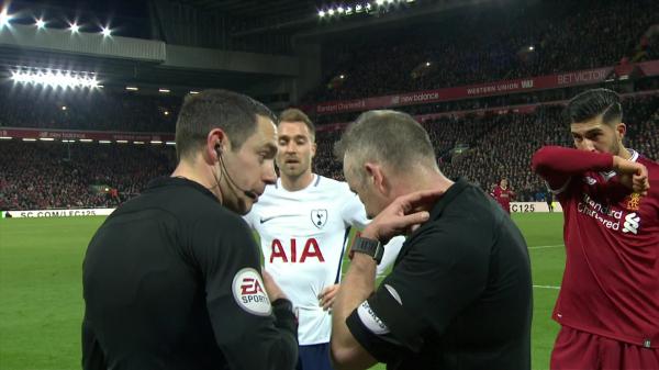 看完利物浦和热刺的比赛，原来英超裁判还不如中超呢