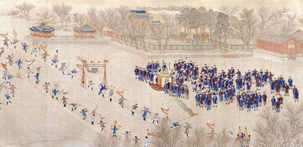 平昌冬奥倒计时丨冰雪运动在中国太小众？乾隆年间曾全国推广