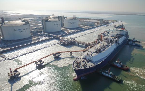 中石化天津接收站首船LNG到港，将向京津冀鲁地区供气