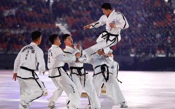 平昌冬奥丨开幕式朝鲜拉拉队养眼，这是满满东亚元素啊