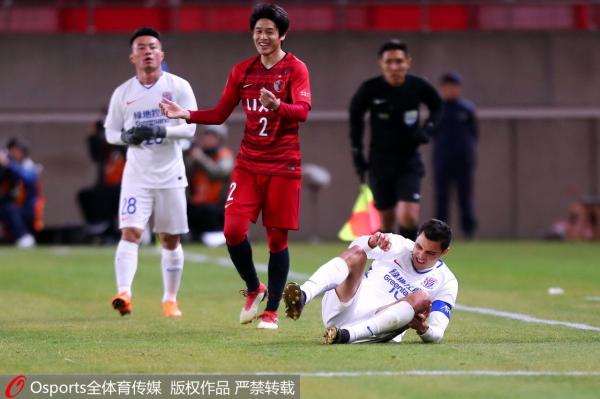 申花恒大双双收获1比1平局，亚冠首轮中超4队两胜两平