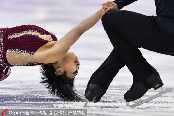 隋文静/韩聪组合双人滑摘银，中国平昌冬奥收获第二枚奖牌