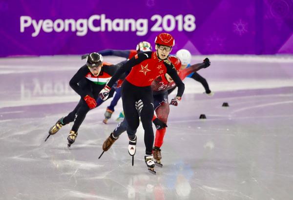 平昌冬奥会首金！中国选手武大靖夺得500米短道速滑冠军