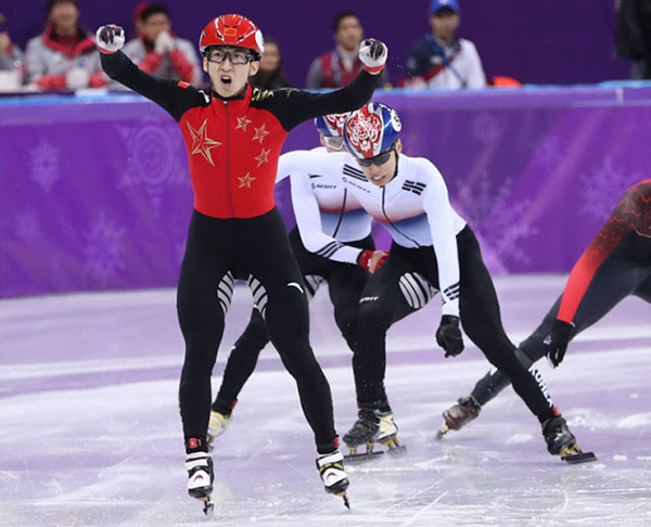 特写丨武大靖这枚金牌，中国等了30年