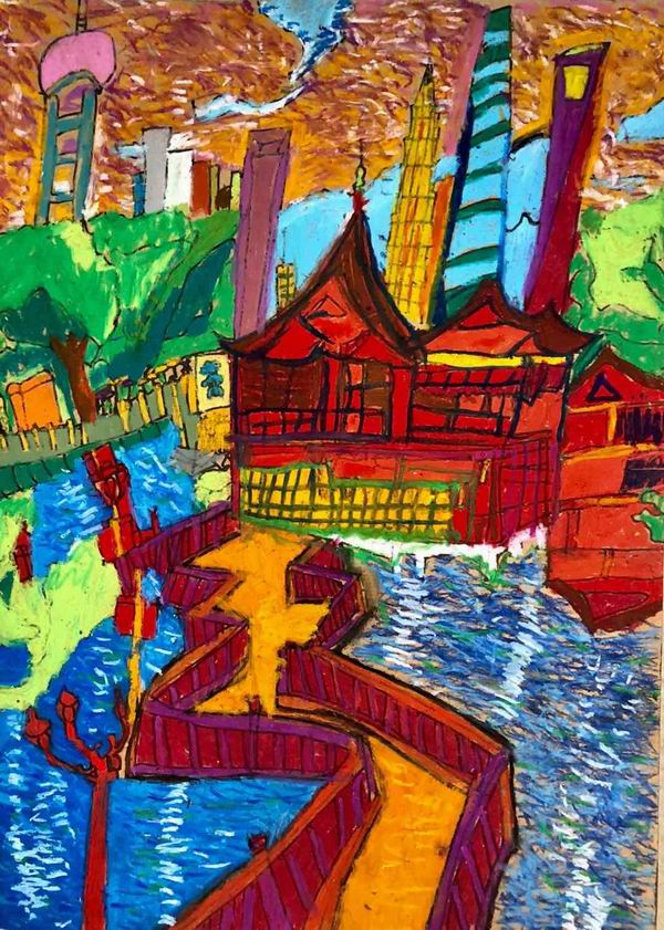 澎湃寒假征稿选登|小画家们的冬日所见