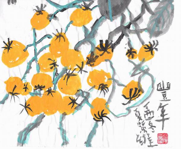 澎湃寒假征稿选登|小画家们的冬日所见