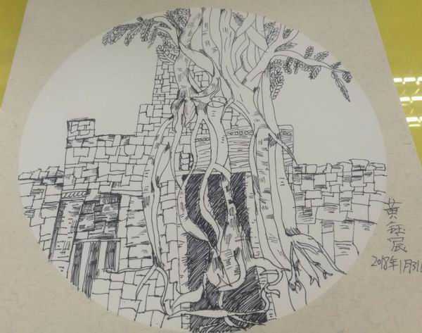 澎湃寒假征稿选登|小画家们的冬日所见