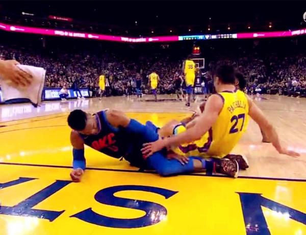 全世界都知道帕楚里亚“脏”，他疯起来连库里都不放过啊