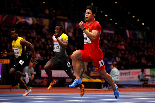 创历史停不下来，中国“苏”度室内世锦赛一飞冲“添”