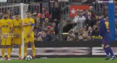 三个任意球三种完全不同脚法，梅西对自己的球技还不满意