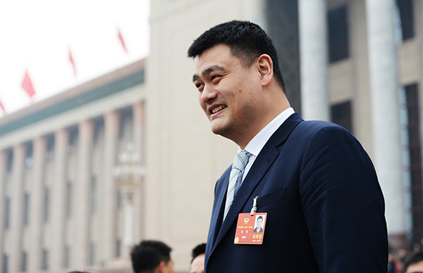 全国政协委员姚明：要将“双周协商座谈会机制”引入篮协