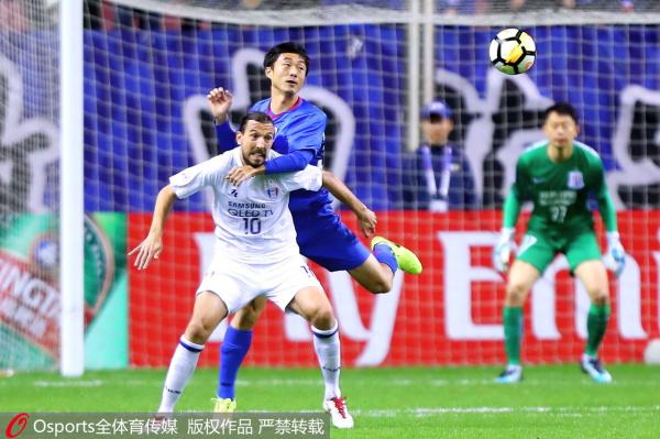 申花0比2不敌水原三星：亚冠13场不胜，出线岌岌可危