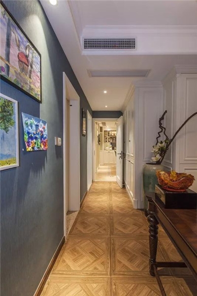 过道 橡树湾 美式风格 180平 四室两厅 南通锦华装饰装修