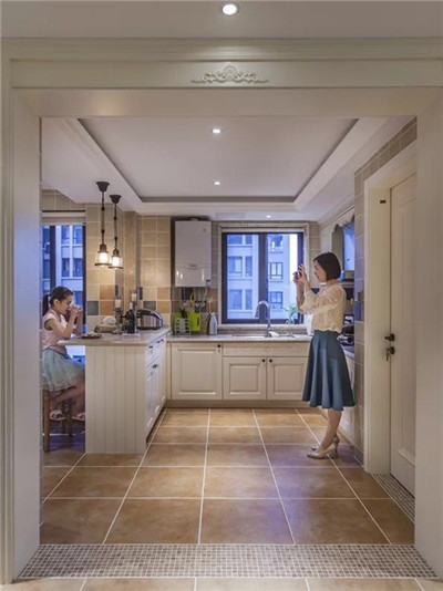 厨房 橡树湾 美式风格 180平 四室两厅 南通锦华装饰装修