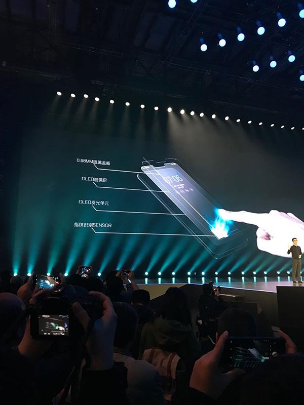 vivo推首款屏下指纹手机：准备了两年，起初冒了很大风险