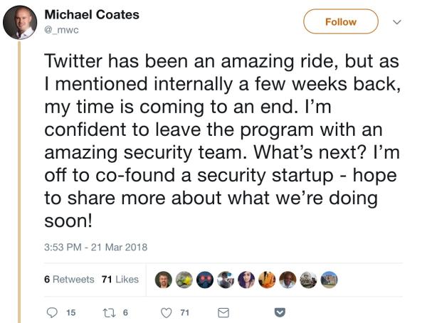 美国科技巨头信息安全黑洞有多大：谷歌推特安全高管双双离职