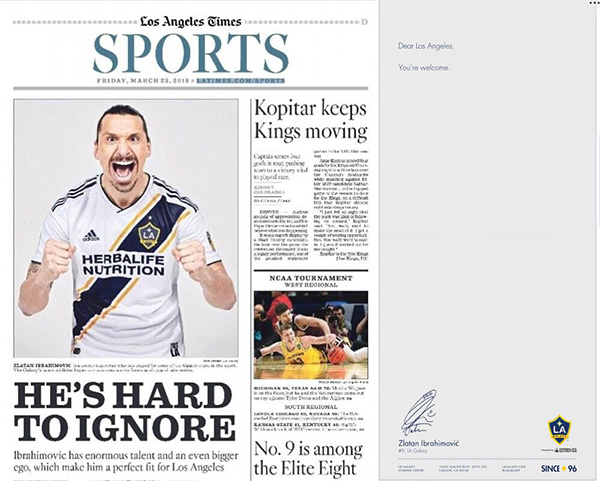 买下报纸整版宣布加盟！爱伊布，就爱这份经天纬地的霸气