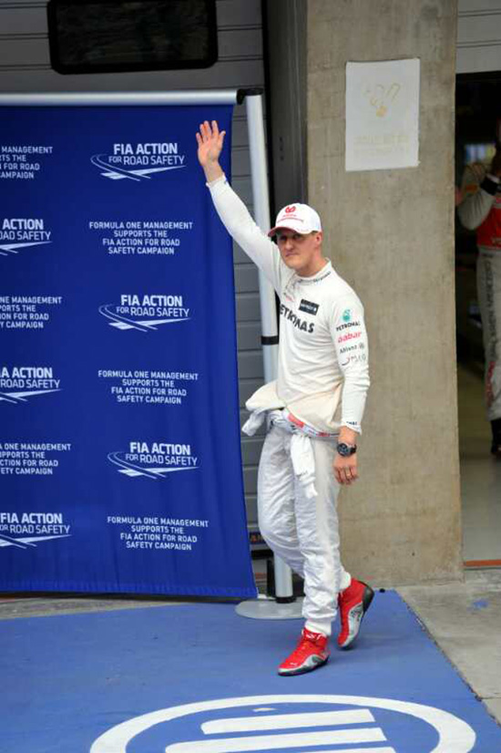 回忆杀！F1中国大奖赛15岁了，还记得舒马赫的意气风发