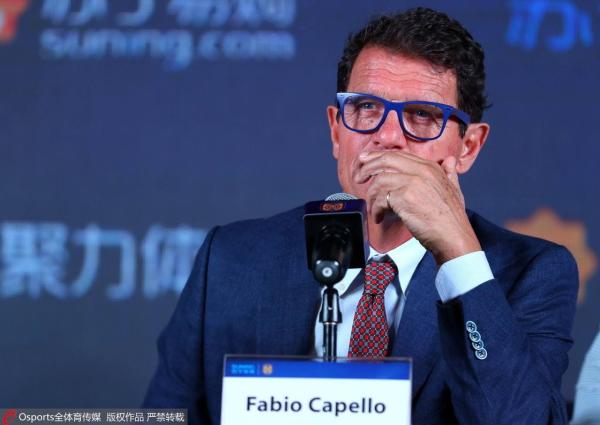 卡佩罗即将卸任苏宁主帅，72岁的他身体吃不消了