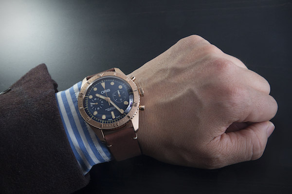 新表试戴|豪利时再次用青铜腕表致敬硬汉精神