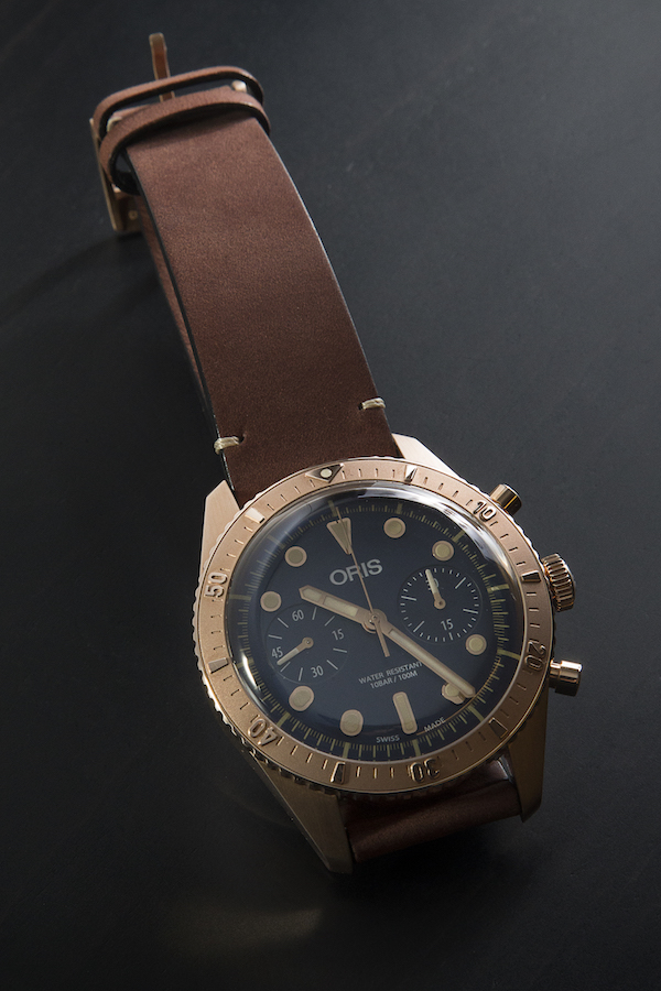 新表试戴|豪利时再次用青铜腕表致敬硬汉精神