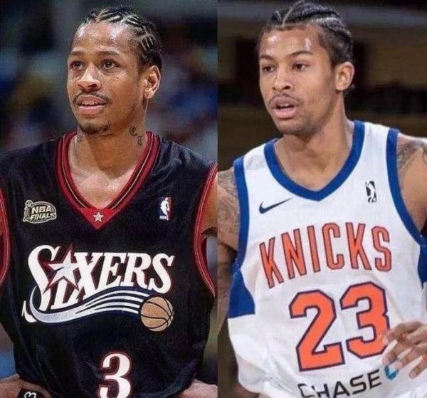 最像艾弗森的人出现了，看着他，怎能不泪流满面