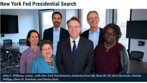 威廉姆斯拟任纽约联储主席：曾是耶伦的重要顾问，但是个鹰派