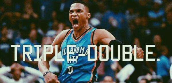 威少连续两赛季“场均三双”，最后一战他狂刷20个篮板