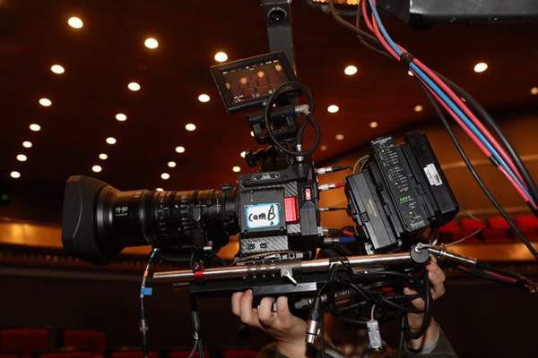 中国首部4K全景声歌剧电影《这里的黎明静悄悄》正在拍摄