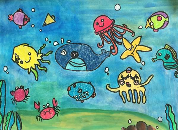 征稿获奖专访| 刘翰一:来自星星的小画家