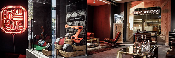 把每一天都过成周五，是SEVENFRIDAY的理念