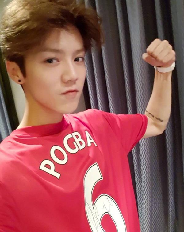 球迷鹿晗的自白：除了吃喝睡，足球最重要