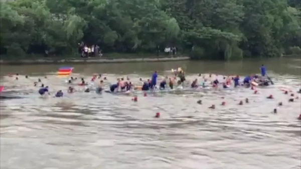 亚运水上冠军谈龙舟侧翻：许多村民祖祖辈辈都不穿救生衣