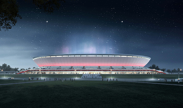 上海浦东足球场开工建设，这里是中超上港队的新家